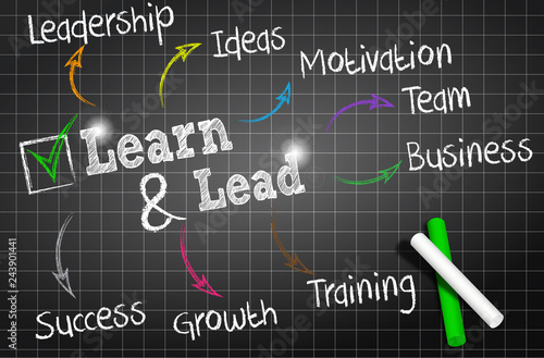 Ardoise craie : learn and lead