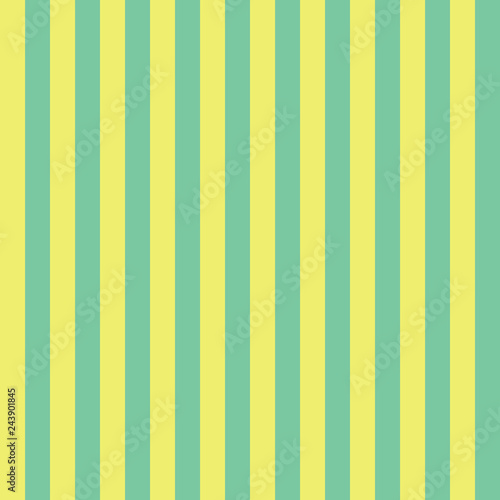 Green and yellow vertical stripes seamless pattern. Vertical striped seamless vector pattern. Great for backgrounds, fabric, packaging, and all kind of paper projects. Coordinate pattern.