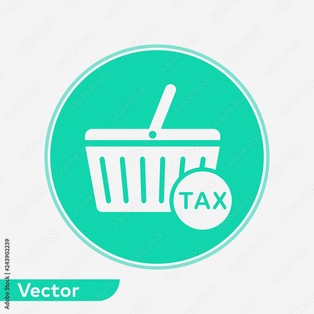 Shopping basket vector icon sign symbol Shopping basket vector icon sign symbol