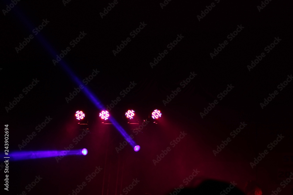 People in the party blur at night. People in the party blur at night.