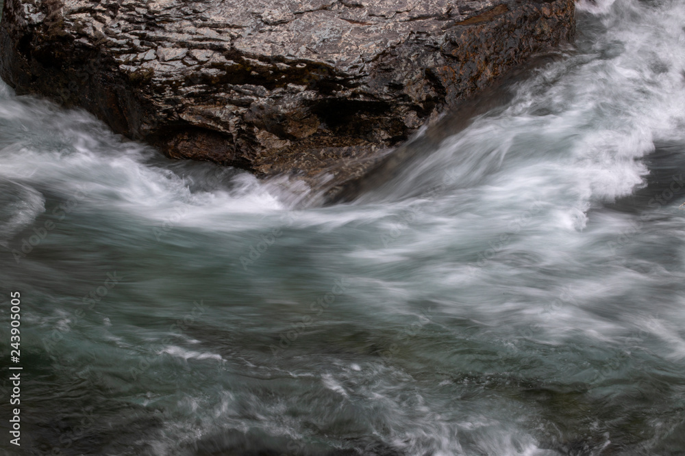 Mountain Stream Glacier National Park Montana USA Mountain Stream Glacier National Park Montana USA