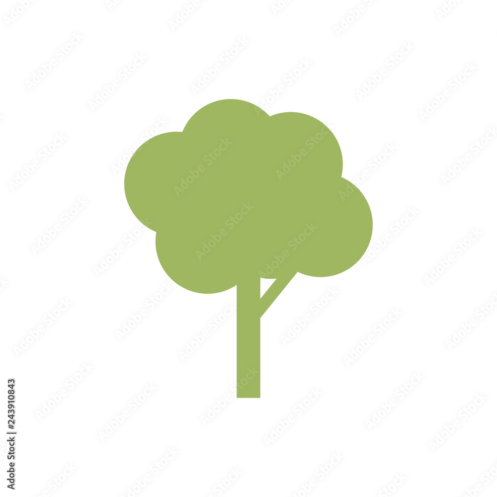 Green tree icon graphic design template vector Green tree icon graphic design template vector
