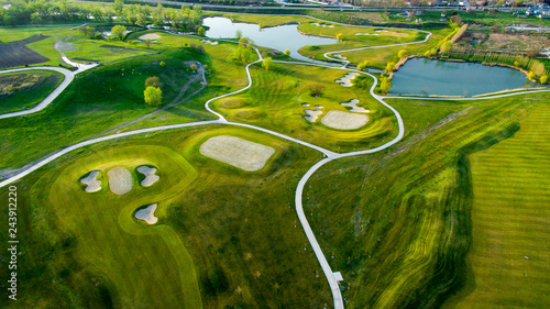 green field of golf Club
