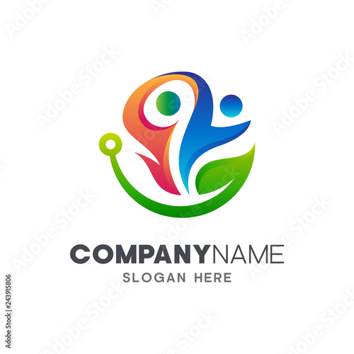 healthy and creative people logo