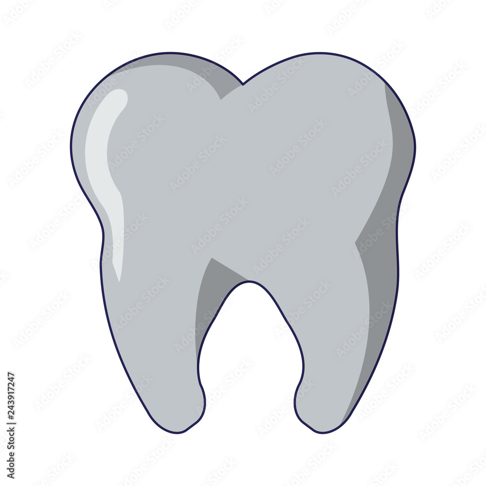 Tooth dental symbol