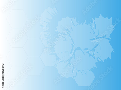 Blue abstract background