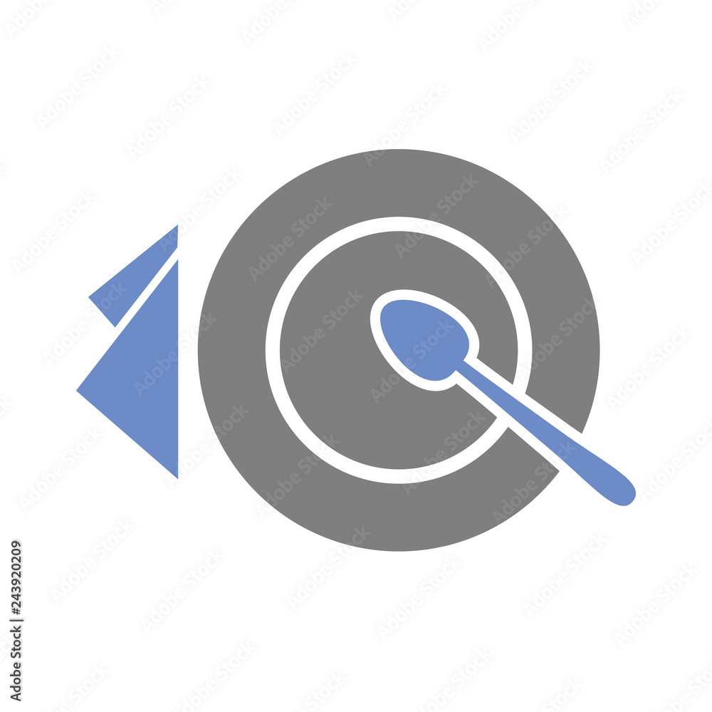 Dish icon on white background for graphic and web design, Modern simple vector sign. Internet concept. Trendy symbol for website design web button or mobile app Dish icon on white background for graphic and web design, Modern simple vector sign. Internet concept. Trendy symbol for website design web button or mobile app