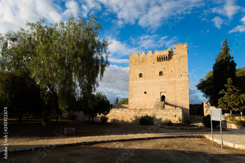 Kolossi castle on Cyprus island