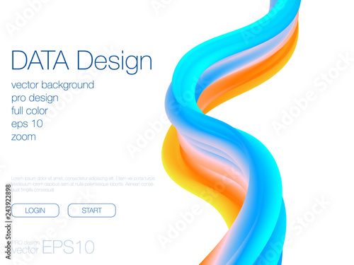 Abstract blend background. Template for web site