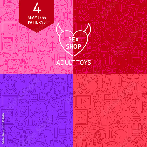 Line Sex Shop Patterns