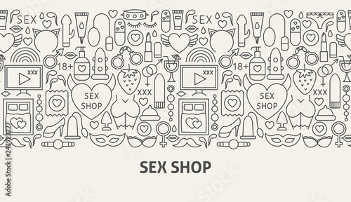 Sex Shop Banner Concept