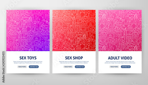 Sex Shop Flyer Concepts