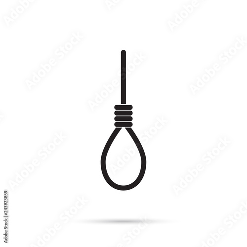 Rope with a loop.
