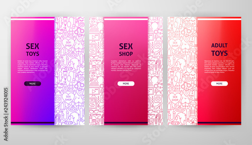 Sex Toys Brochure Web Design