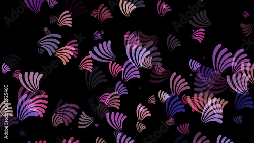 Abstract background pattern with plant matter.