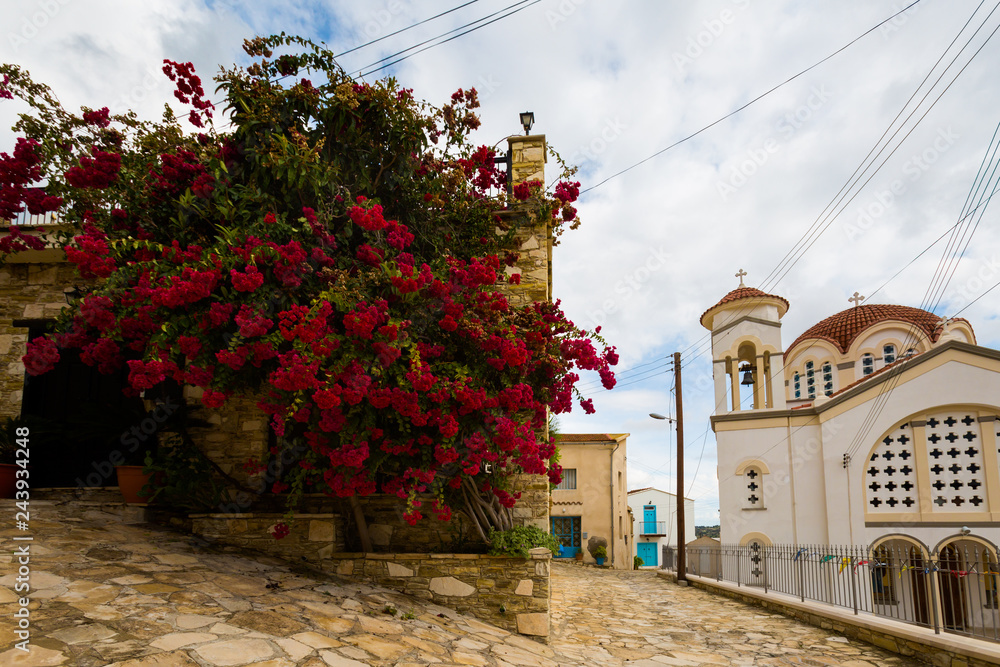 Beautiful architecture of Skarinu Cyprus