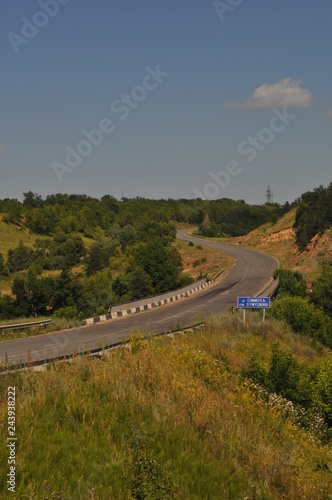 road in the mountains