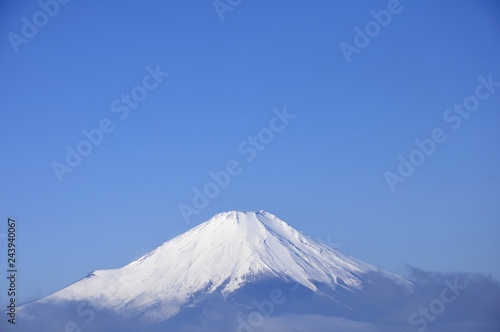冬の青空と富士山 © Green Cap 55