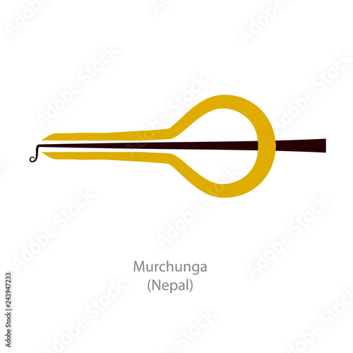Murchunga. Musical instrument from Nepal.