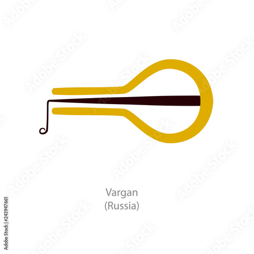 Vargan. Musical instrument from Russia. photo