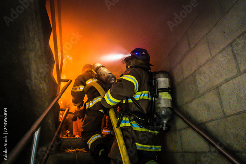Fotografia, Obraz Firefighter 2