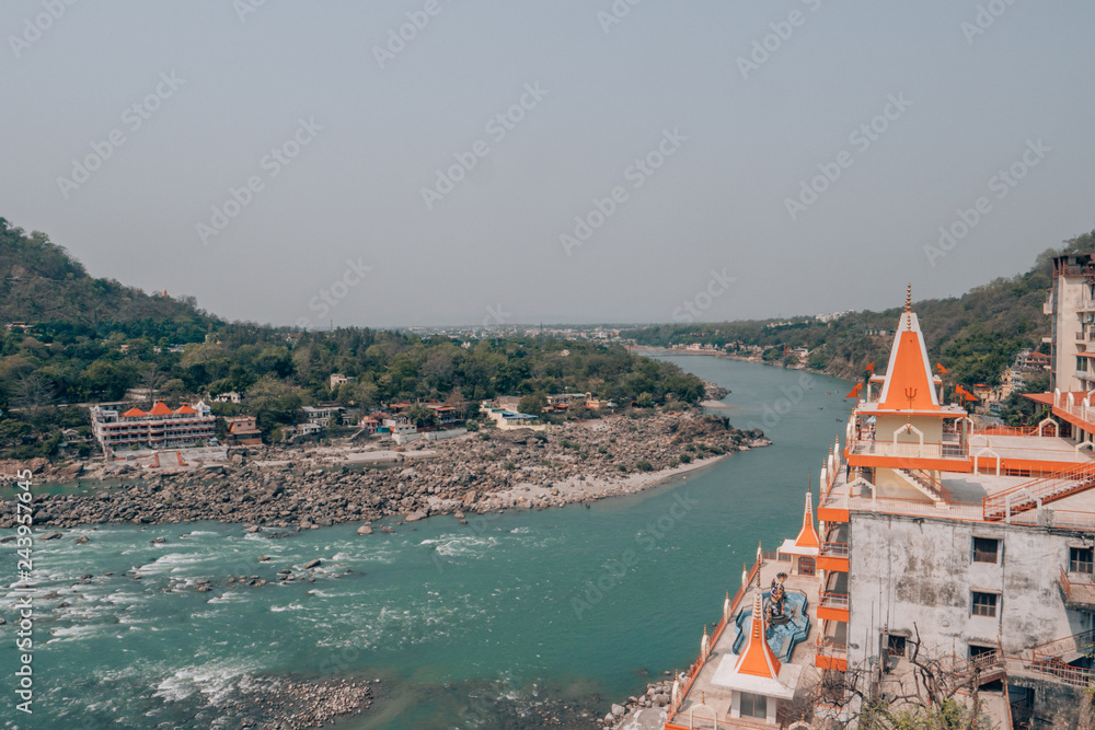 Ganga River in RIshikesh, India
