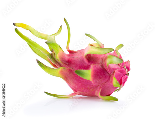 dragon fruit isolated on white background