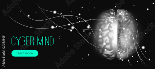 Artificial Intelligence Innovation, Cyber Mind.