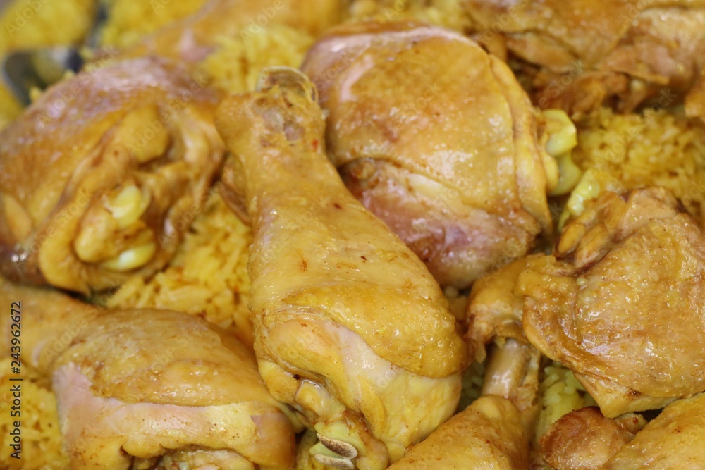 biryani rice with chicken biryani rice with chicken