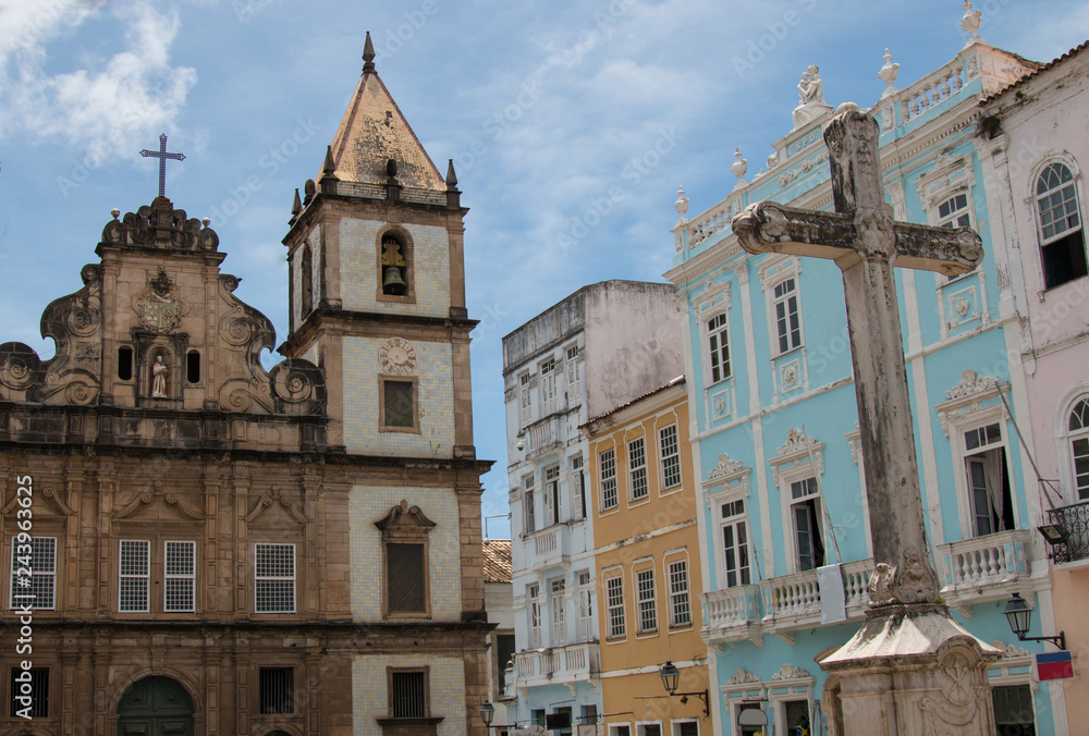 The Historic Center of Salvador, Bahia, Brazil