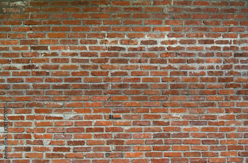  Old Red Brick Wall Background Texture
