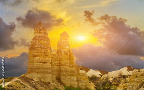 Spring Love valley in Cappadocia