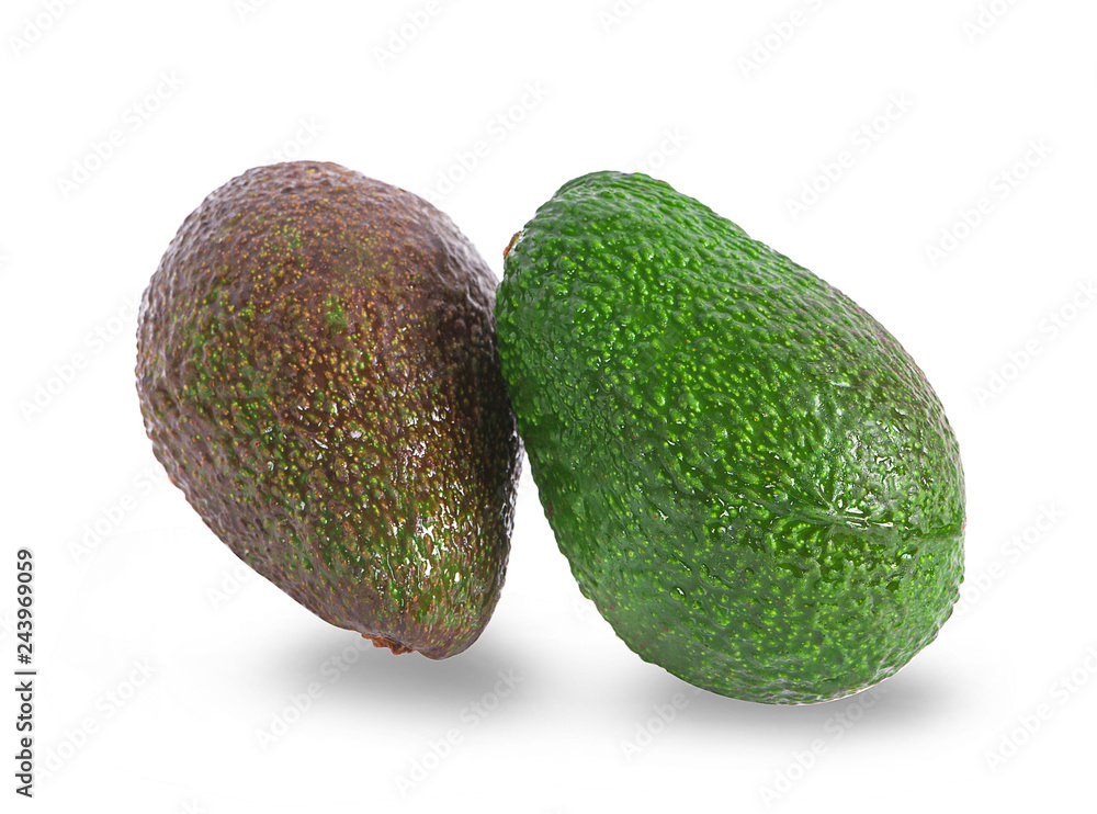 Avocado isolated on white background Avocado isolated on white background