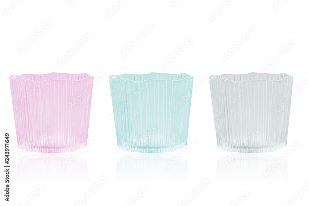 Glass of japanese sake isolated on white. Glass of japanese sake isolated on white.