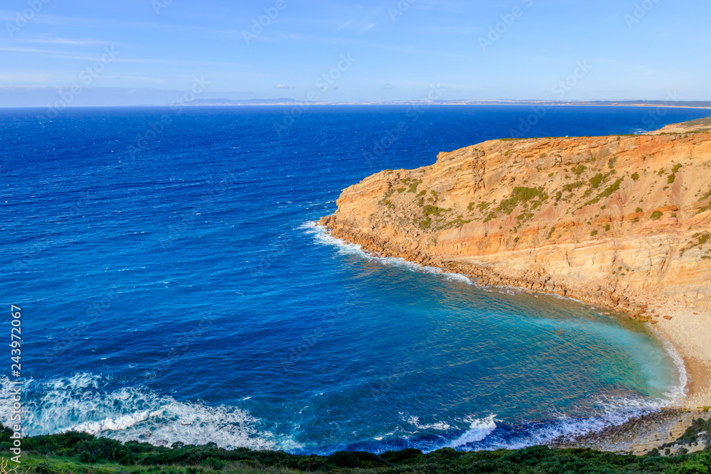 Vista da Paisagem do Cabo Espichel em Sesimbra Portugal