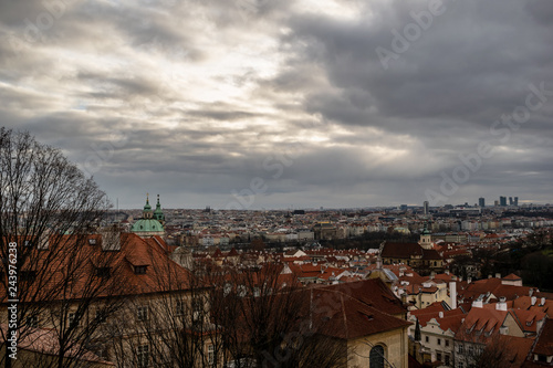 Blick über Prag in Tschechien