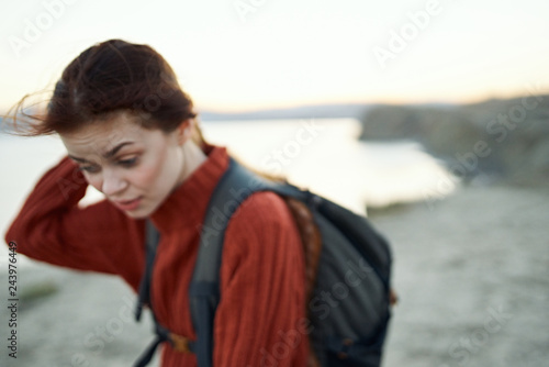 woman hiking trip © SHOTPRIME STUDIO
