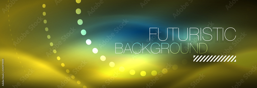 Glowing neon circle line dots, round line design, abstract style on black background. Neon abstract round circles Magic neon lights and glowing dots Glowing neon circle line dots, round line design, abstract style on black background. Neon abstract round circles Magic neon lights and glowing dots