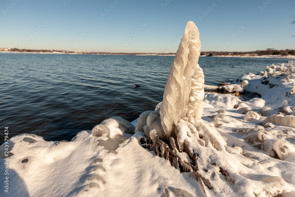 Fototapeta premium White Rock Lake. Dallas TX.