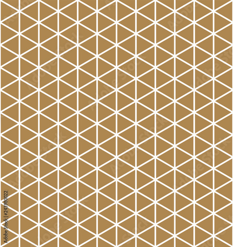 Base grid Mitsukude for patterns Kumiko.Brown colorbackground.