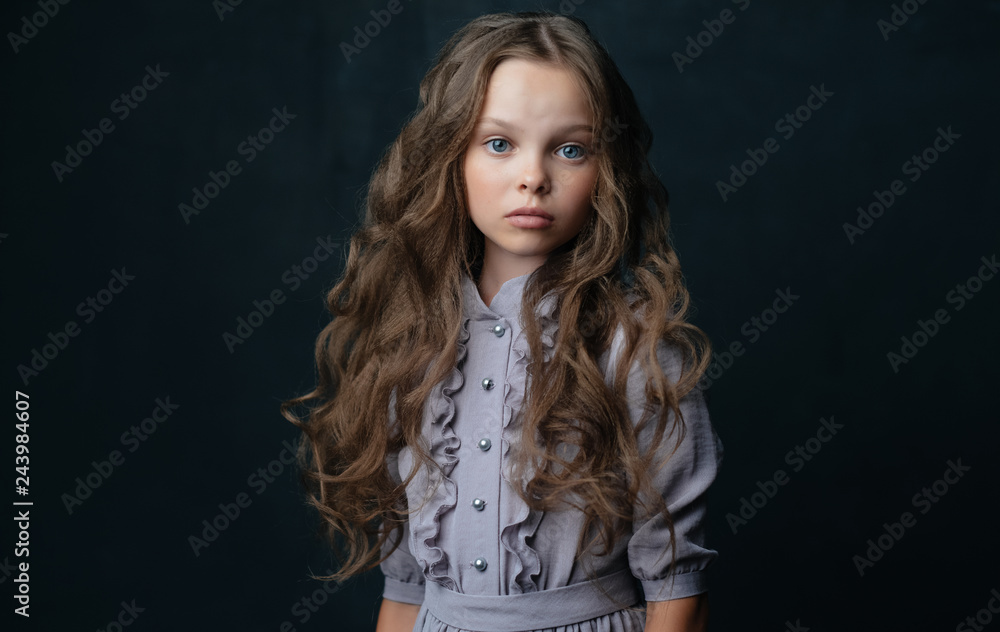 cute beautiful girl doll with curls cute beautiful girl doll with curls