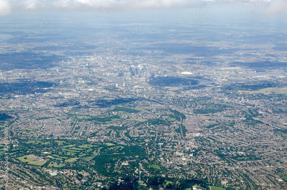 South East London Vista, aerial view