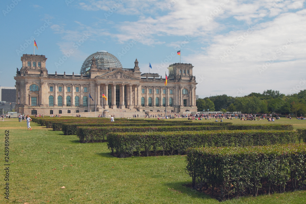 Reichstag building. Berlin, Germany