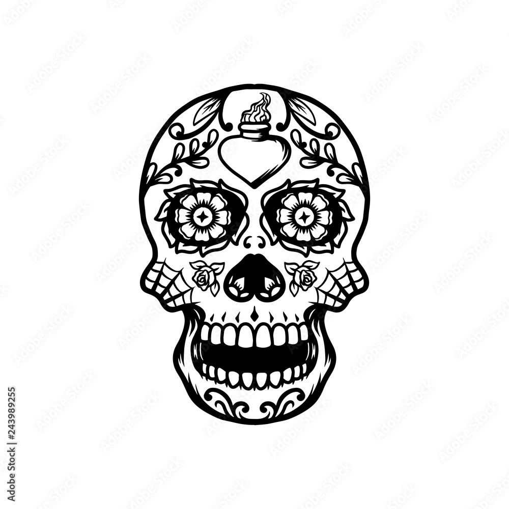 Fototapeta premium Sugar Skull