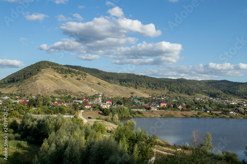 lake in the village © aleksa3136