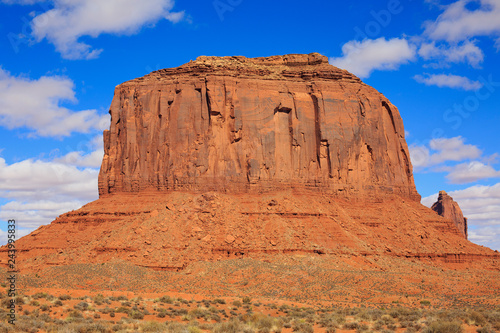 Panorama with famous Buttes of Monument Valley from Arizona, USA. © ukrolenochka