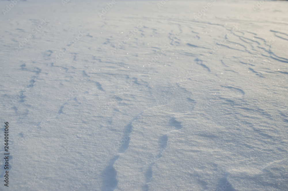 Beautiful background from snow shined with the sun Beautiful background from snow shined with the sun