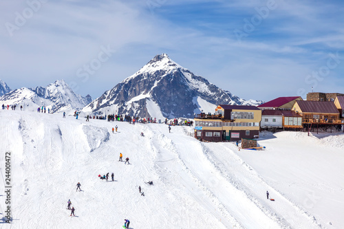 Dombay. Ski slope