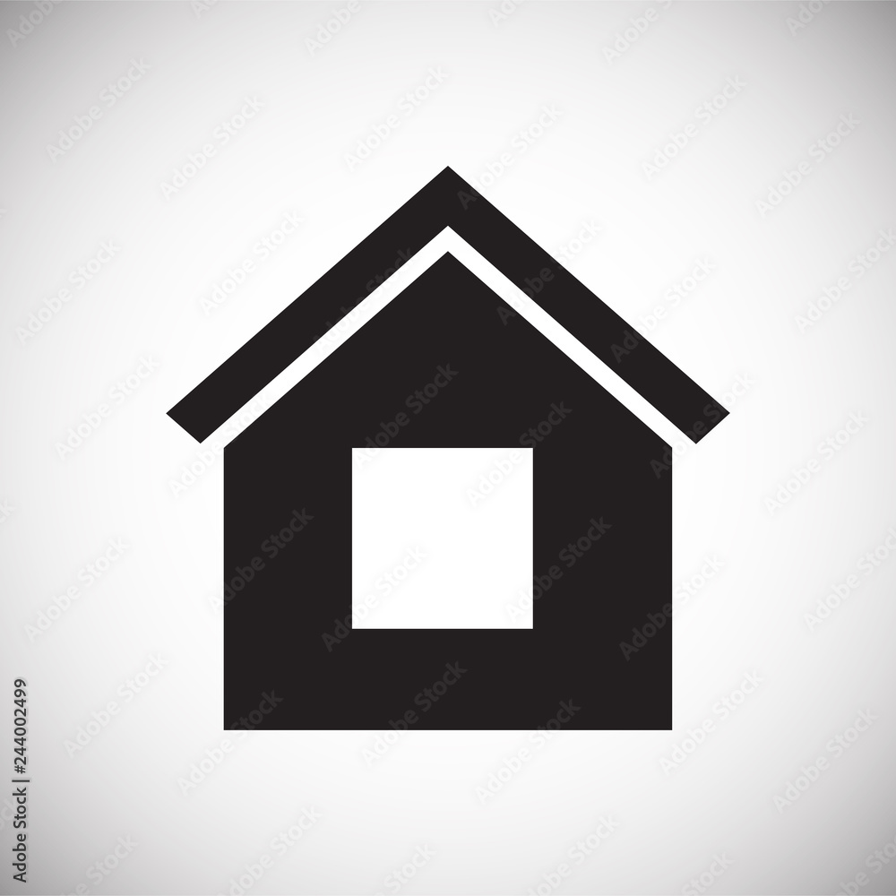 Home icon on white background for graphic and web design, Modern simple vector sign. Internet concept. Trendy symbol for website design web button or mobile app Home icon on white background for graphic and web design, Modern simple vector sign. Internet concept. Trendy symbol for website design web button or mobile app