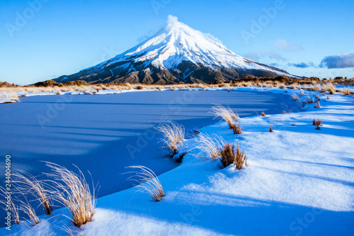 Mount Taranaki in New Zealand